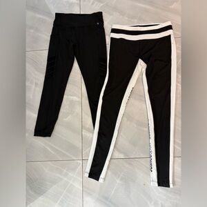 Justice girls leggings pair